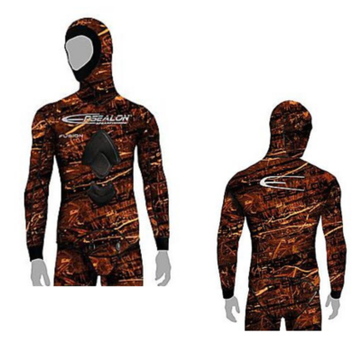 VESTE BROWN FUSION HOMME 7MM