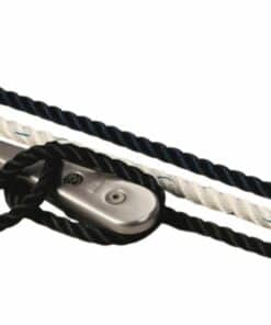 BOUT POLYESTER 3 TORONS NOIR ø 8 mm - au mètre