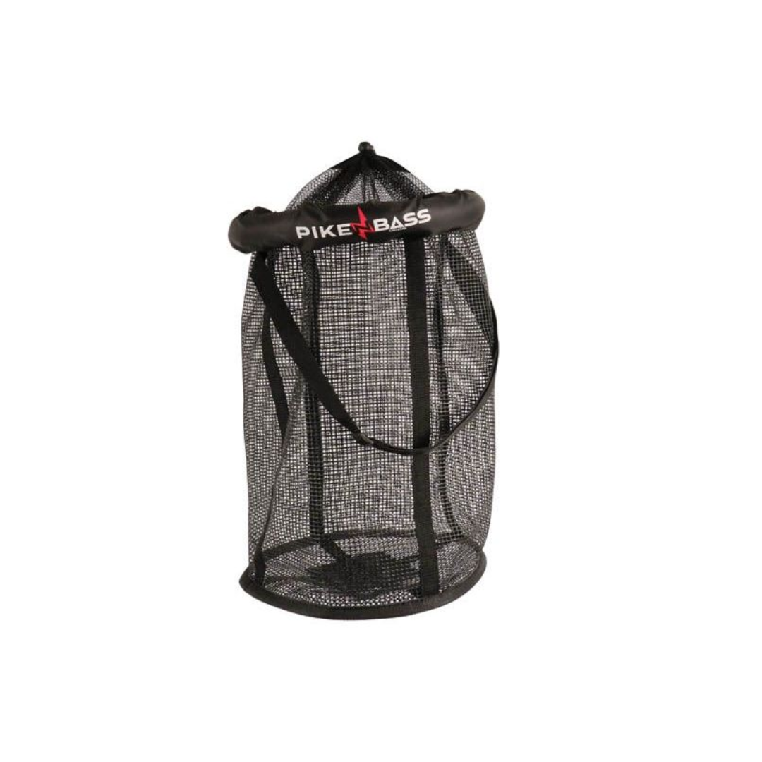 Récipient Poissons Maille 8mm Bourriche Flottante Balzer - Maille 8 Mm, 80 X 30 Cm Accessoire Pêche Durable