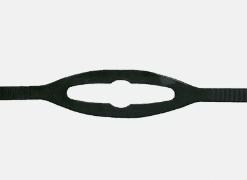 SANGLE DE MASQUE SILICONE NOIR